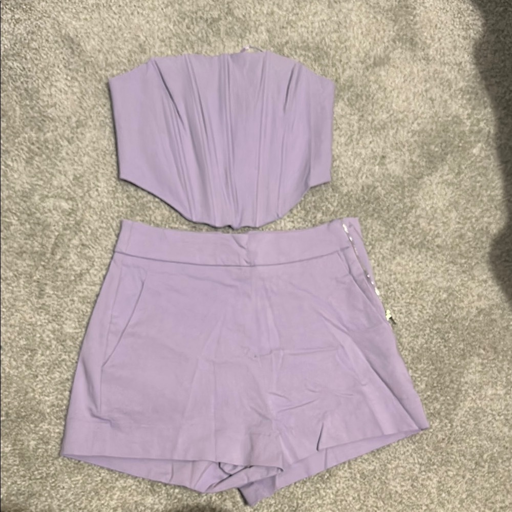 Lavender Two-Piece Set